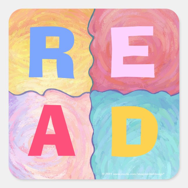 LIRE des autocollants (Devant)