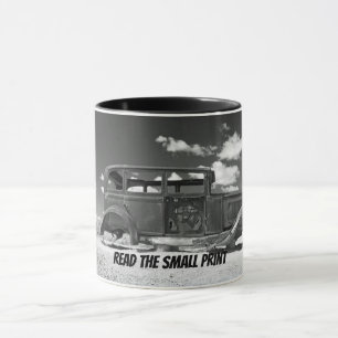 Lire la petite impression Rusty Vieux Café Mug de