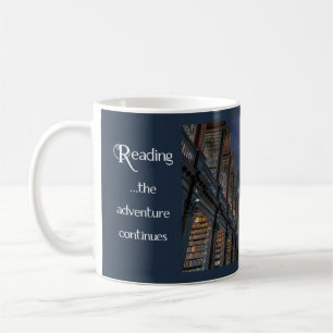 Lire ... l'aventure continue tasse de café
