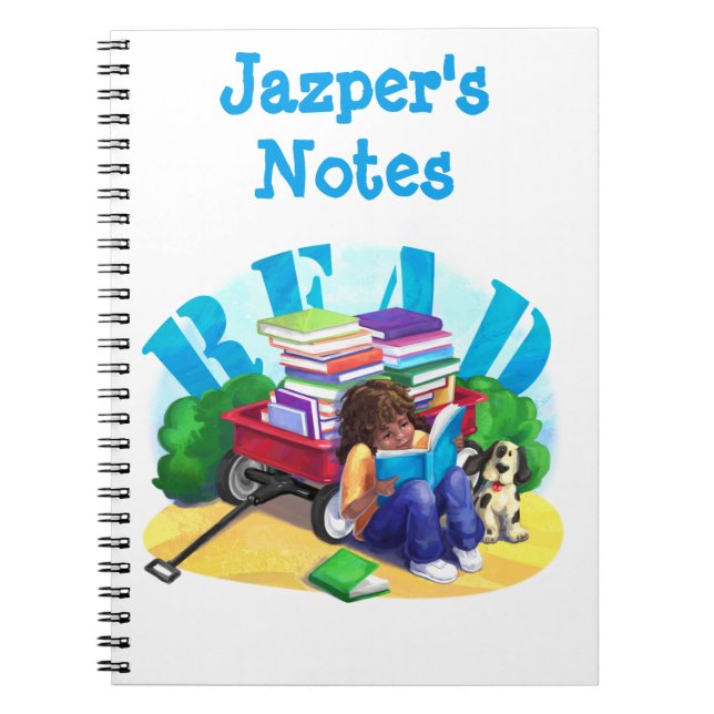 LIRE Livre Wagon Carnet personnalisé (Devant)