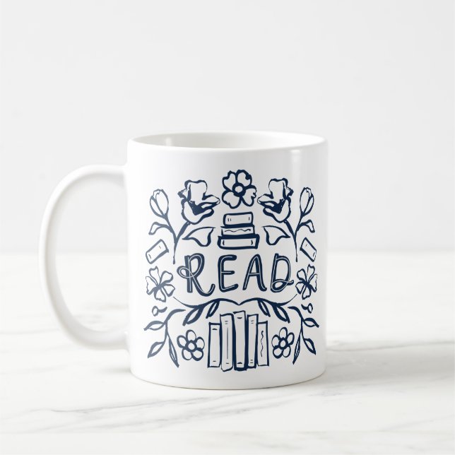 Lire mug (Gauche)