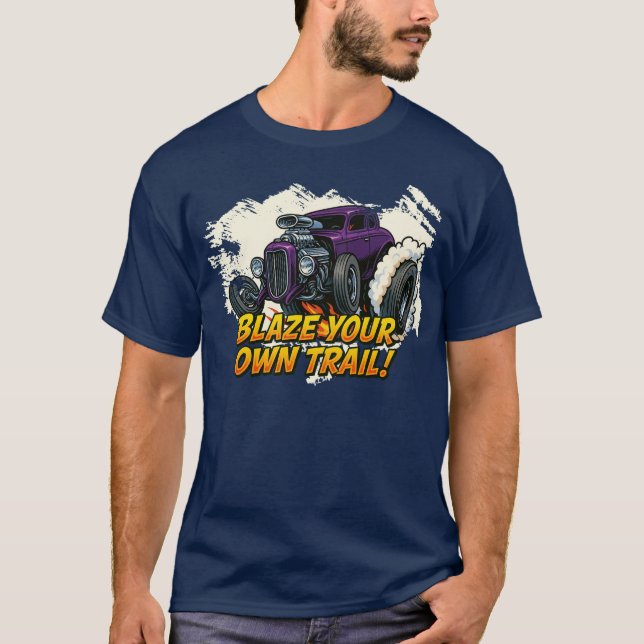 "Lire votre propre piste" - T-shirt T à tige chaud (Devant)