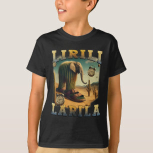 Lirili Larila Funny Italian Brainrot Meme  T-Shirt