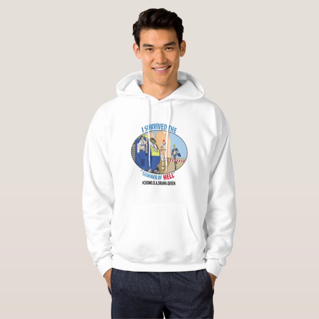 LIRR SUMMER OF HELL 2017 HOODIE (Front Full)