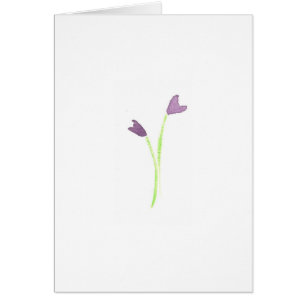 Lis de pourpre d'aquarelle