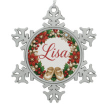 Lisa Baby’s First Christmas Ornament – Snowflake