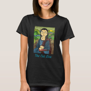 Lisa Cat Incarnation Painting Cat T-Shirt
