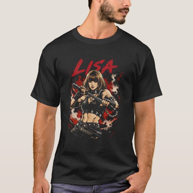 LISA – Deadly Dance Warrior Art T-Shirt (Front)