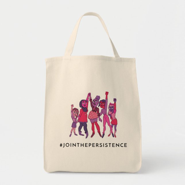 Lisa DuBois grocery tote (Front)