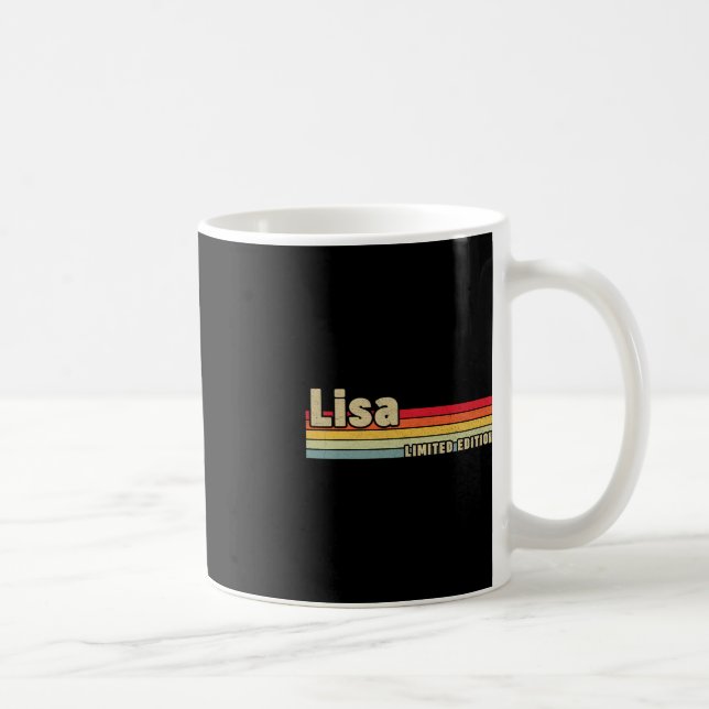 Lisa Gift Name Personalized Birthday Fun Christmas Coffee Mug (Right)
