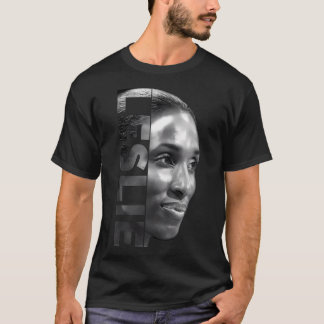 Lisa Leslie - Black White T-Shirt