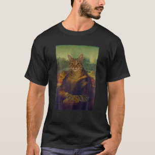 Lisa qui miaule T-shirt de chat drôle, T-shirt d'a