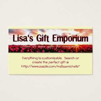 Lisa's Gift Emporium - Carte de profil Monogram sh