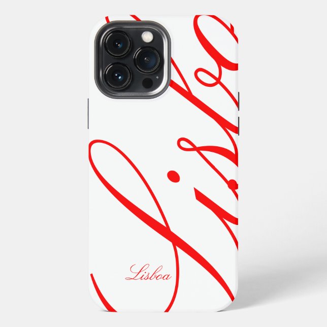 Lisboa - beautiful iPhone case (Back)