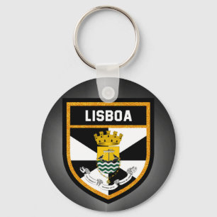 Lisboa Flag Keychain