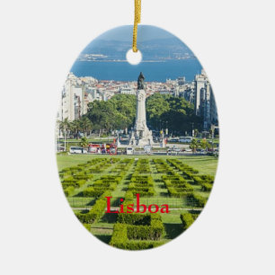 Lisboa* Marqûes Pombal Christmas Ornament