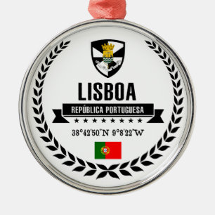 Lisboa Metal Ornament