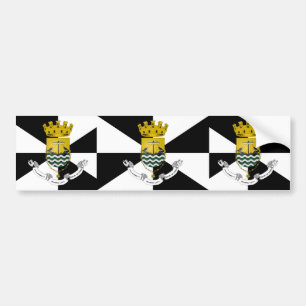 Lisboa, Portugal flag Bumper Sticker