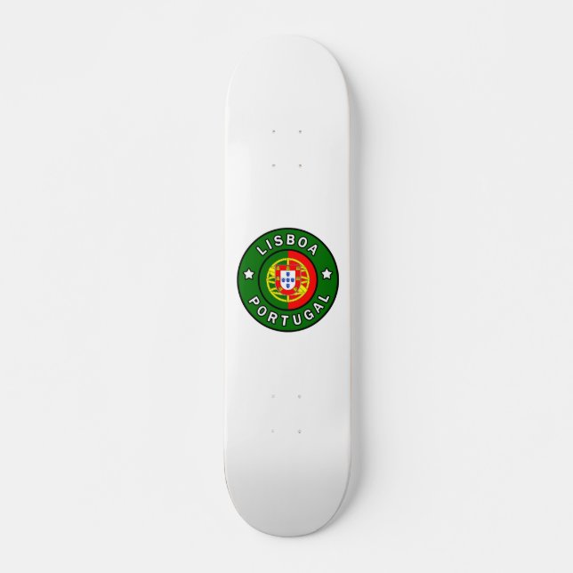 Lisboa Portugal Skateboard (Front)
