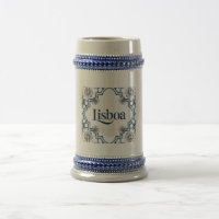 Lisboa Portuguese Azulejo Ceramic-Style Mug – Viva