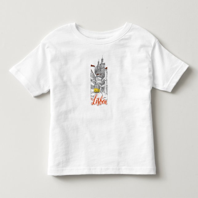 Lisboa Toddler T-shirt (Front)