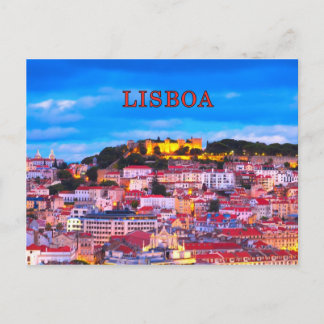 Lisbon 001D Postcard