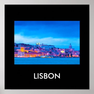 Lisbon 003W Poster