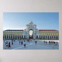 Lisbon. Commerce Square.