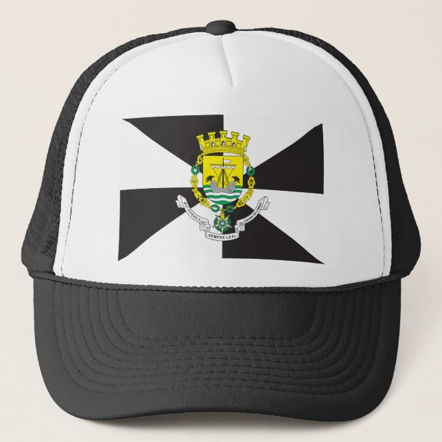 Lisbon Flag Trucker Hat (Front)