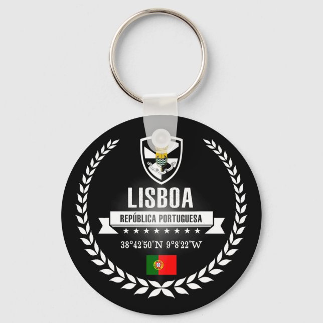 Lisbon Keychain (Front)