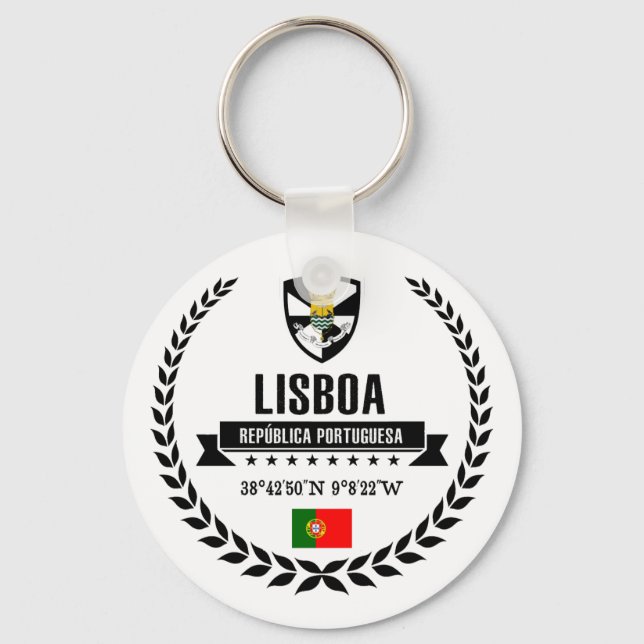 Lisbon Keychain (Front)