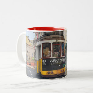 Lisbon- Lisboa- The Real Portugal Two-Tone Coffee Mug