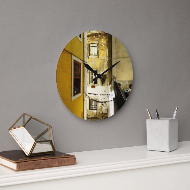 Lisbon mood large clock (Office)