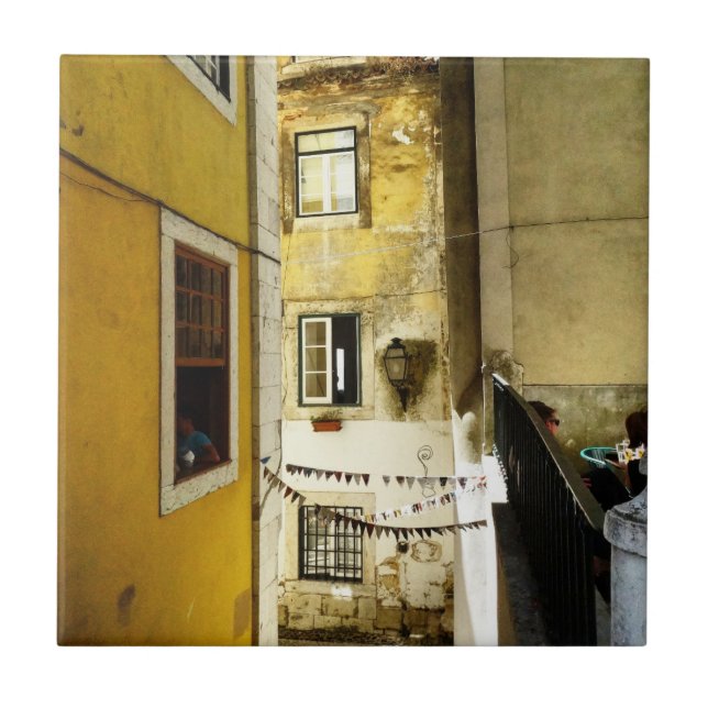 Lisbon mood tile (Front)