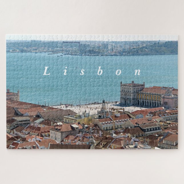 Lisbon panorama. jigsaw puzzle (Horizontal)