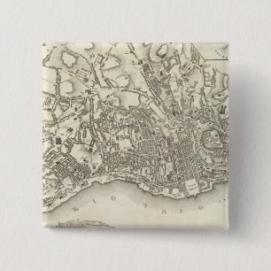 Lisbon, Portugal 2 Inch Square Button