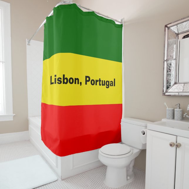 Lisbon, Portugal Flag Stripes (In Situ)