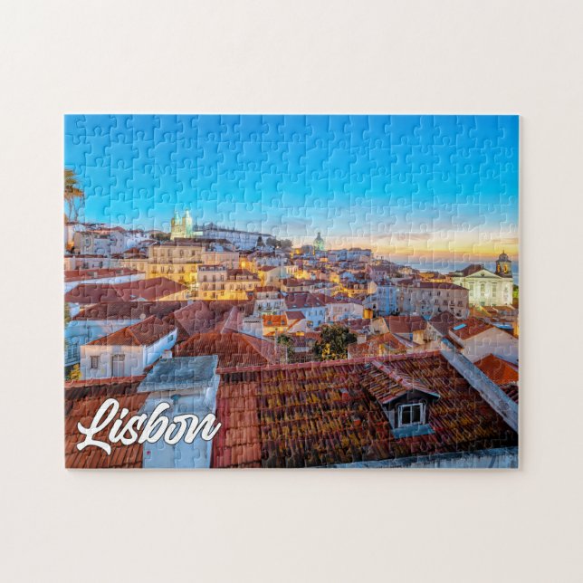 Lisbon, Portugal Jigsaw Puzzle (Horizontal)