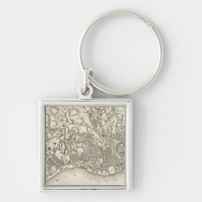 Lisbon, Portugal Keychain (Front)