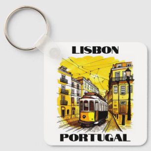 Lisbon , Portugal Keychain