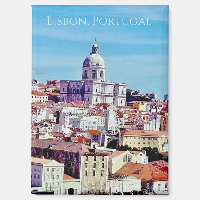 Lisbon Portugal Magnet  (Front)