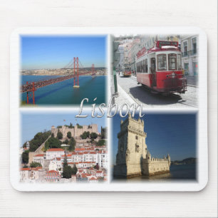 Lisbon Portugal Mouse Pad