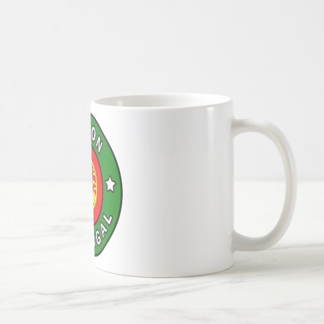 Lisbon Portugal Mug (Right)