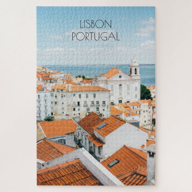 Lisbon, Portugal Photo Jigsaw Puzzle (Vertical)