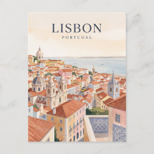 Lisbon Portugal Postcard