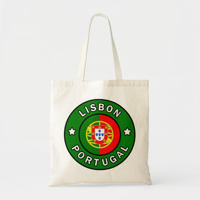 Lisbon Portugal tote bag (Front)