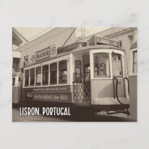 Lisbon, Portugal Travel Postcard