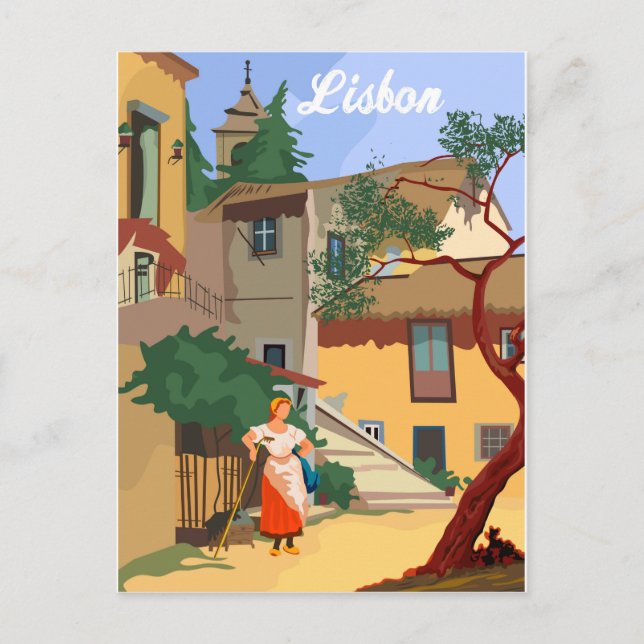Lisbon Postcard (Front)