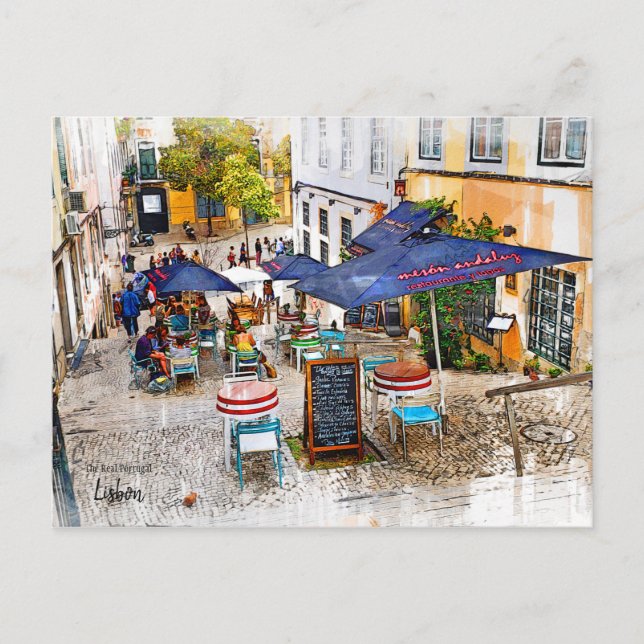 Lisbon- The Real Portugal Postcard (Front)