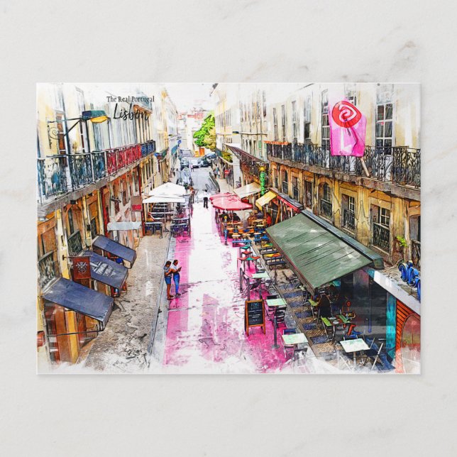 Lisbon- The Real Portugal Postcard (Front)